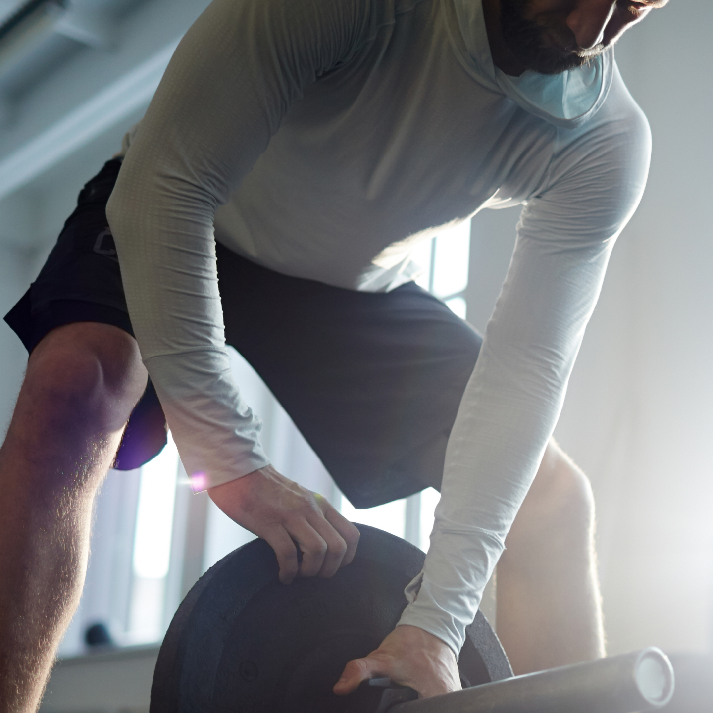 Man working out